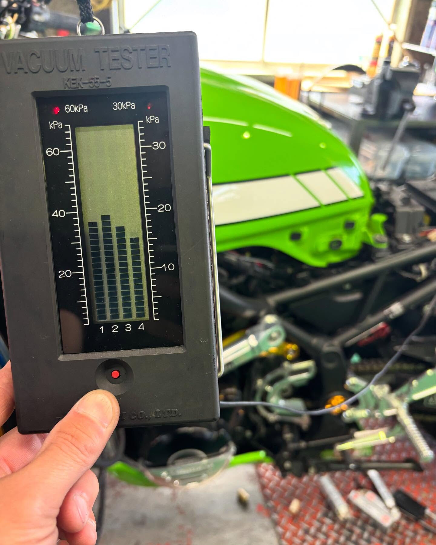 Z900RScafeの同調調整になります