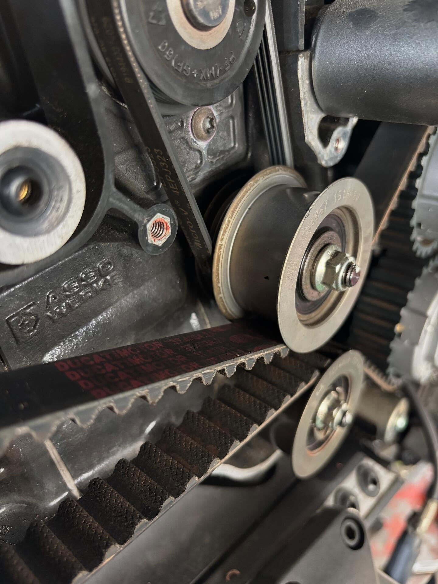 DUCATI X-DIAVELの車検整備を行いました